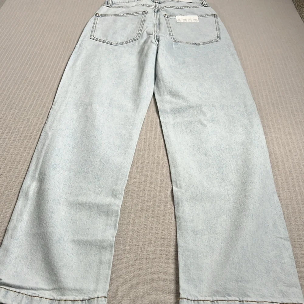 We Wore What High Rise Acid Wash Size 24 Jeans - Picture 8 of 12